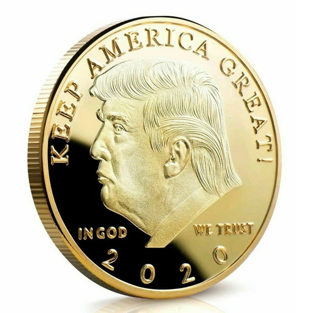 Us 45th President Donald Trump Coin Metal Coins Collection for Holiday Gift